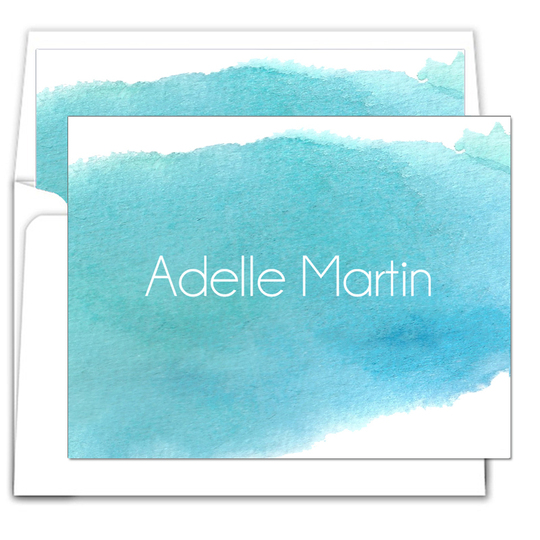 Big Swash Folded Note Cards